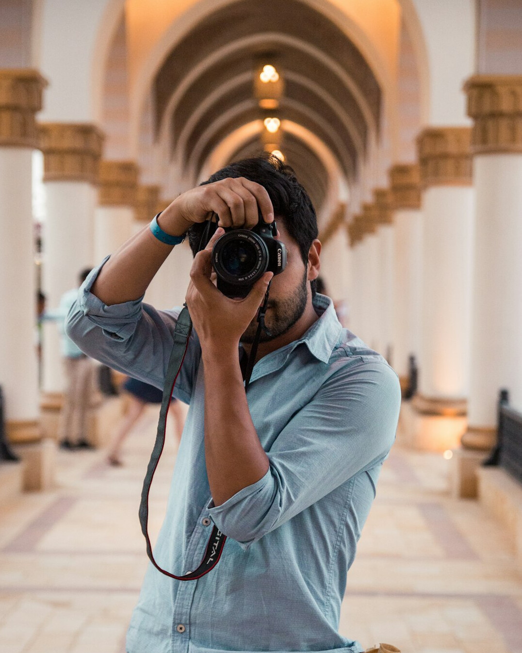 danish photographer at work